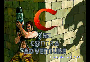 C: The Contra Adventure Title Screen